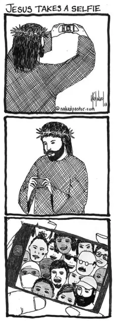 jesus selfie